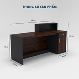 Quầy Lễ Tân QLTY23-18