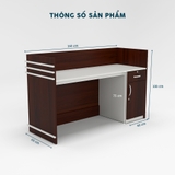 Quầy Lễ Tân QLTY26-16