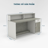 Quầy Lễ Tân QLTY27-16