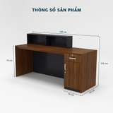 Quầy Lễ Tân QLTY28-18