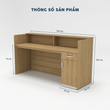 Quầy Lễ Tân QLTY30-18