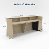 Quầy Lễ Tân QLTY30-24