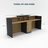 Quầy Lễ Tân QLTY32-24