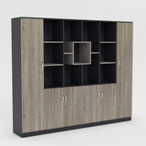Tủ giám đốc TGDY001 gỗ MDF phủ Melamine, thiết kế hiện đại, nhiều ngăn, sang trọng và tiện ích.