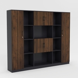 Tủ giám đốc YOTA TGDY017 hiện đại, gỗ MDF cao cấp, nhiều ngăn lưu trữ, phù hợp văn phòng lãnh đạo