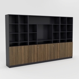 Tủ giám đốc YOTA TGDY021 gỗ MDF cao cấp, thiết kế hiện đại, nhiều ngăn tiện dụng, sang trọng chuyên nghiệp.
