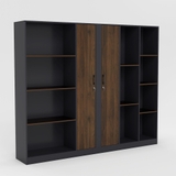 Tủ giám đốc YOTA TGDY022 gỗ MDF cao cấp, thiết kế hiện đại, nhiều ngăn lưu trữ, sang trọng và tinh tế.