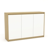 Tủ giày hiện đại 1.2M TGY06 màu vàng kết hợp trắng tạo cảm giác ấm áp