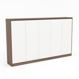 Tủ giày cao cấp 2M TGY04 màu gỗ óc chó