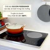 Miếng lót bếp từ silicon mỏng 1mm cao cấp