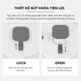 Rổ quay rau dung tích lớn 6L đựng nhiều rau củ