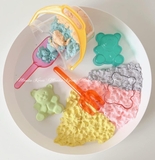 Mua đồ chơi cho bé trên 2 tuổi – Bộ xúc cát Dantoy My Little Tiger
