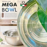 megabowlset Casani inox 18/10 cao cấp, sáng bóng, bền chắc