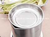 Ca lọc dầu inox Casani với lưới lọc thông minh giữ dầu sạch