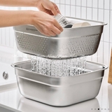Rổ rửa inox vuông 8L Wagensteiger tiện lợi