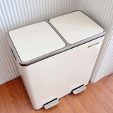 Thùng rác phân loại khử mùi Songmics 60L nắp đóng êm