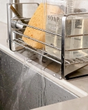 Kệ inox Wagensteiger có khay thoát nước thông minh