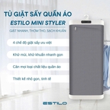 Tủ Giặt Chăm Sóc Quần Áo Estilo 2025