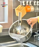 Chậu rửa hoa quả Wagensteiger có nắp chống tràn