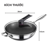 Chảo sâu lòng Hybrid Toss Wok Perfection by M
