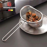 Rây lọc nhúng lẩu Wagensteiger inox 304 sáng bóng cao cấp