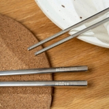 Đũa inox sáng bóng chống gỉ sét Haatz