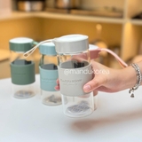 Bình đựng nước thủy tinh cao cấp Hankparson dùng cho detox