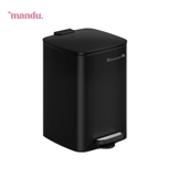 thùng rác inox dung tích 20L Perfection by M màu đen