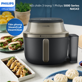 Nồi chiên không dầu hơi nước Phlips 7.2 lít NA543/00