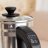 Ấm đun nước siêu tốc bình thủy tinh Kaiyo dung tích 1,7L có lõi lọc trà