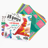 Bộ giấy thủ công Origami đạt chứng nhận KC Hàn Quốc khủng long