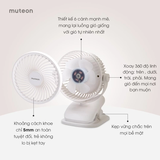 Quạt kẹp xe đẩy Muteon nội địa Hàn
