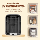 Máy sấy bát Chefborn 75l