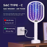 Vợt muỗi điện 2700V diệt muỗi tức thì