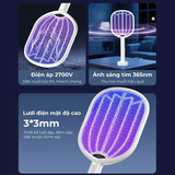 Vợt muỗi Hàn Quốc Perfection by M an toàn 3 lớp