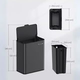 Hình ảnh thùng rác treo cánh tủ 8L Perfection by M