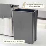 Thùng rác mini treo cánh tủ 8L Perfection by M