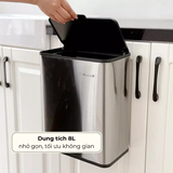 Thùng rác mini treo cánh tủ 8L Perfection by M