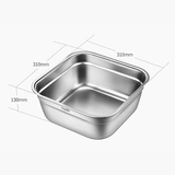 Set rổ chậu vuông 8L Casabeni nội địa Hàn