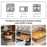 Hộp đựng thực phẩm inox cao cấp an toàn cho bé và gia đình