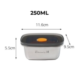 Set hộp trữ đông Perfection by M gọn gàng trong tủ lạnh