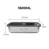 Nắp chân không chống tràn của hộp đựng thực phẩm inox Perfection by M