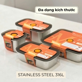 Hộp inox dùng trong lò vi sóng Metal in Microwave