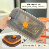 Hộp đựng thực phẩm inox 316L Perfection by M 4 dung tích