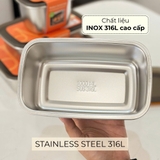 Hộp inox cao cấp Perfection by M hút chân không