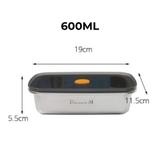 Bộ hộp inox 316L Perfection by M nhiều dung tích tiện dụng