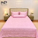 Bộ 5 Món Ga Giường Tencel Dệt Kim Cao Cấp, Sang Trọng