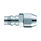 Khớp nối nhanh 1/4 inch NAC 22PB đầu đực đai siết cho dây hơi phi 8mm