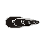 Miếng vá săm Oval Hi-Better Model 16-20 có lớp bố gia cường - Thiết Bị Nam Cường