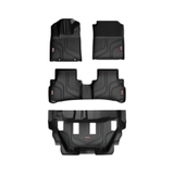 Thảm lót sàn ô tô Honda BR-V 2023 nhựa TPE 3D tràn viền bậc cửa Huvi